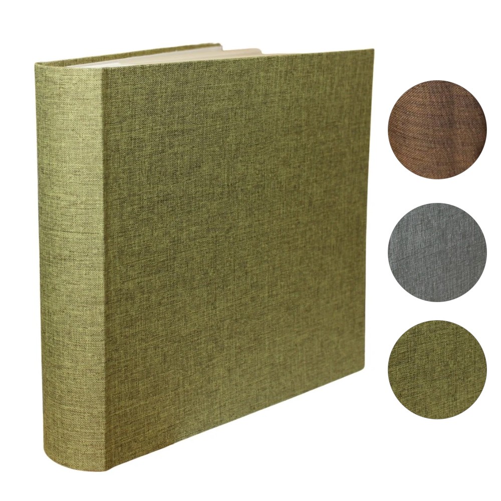 Album foto Canvas Book, capacitate 200 poze, format 10x15 cm, spatiu notite Verde - imagine 22